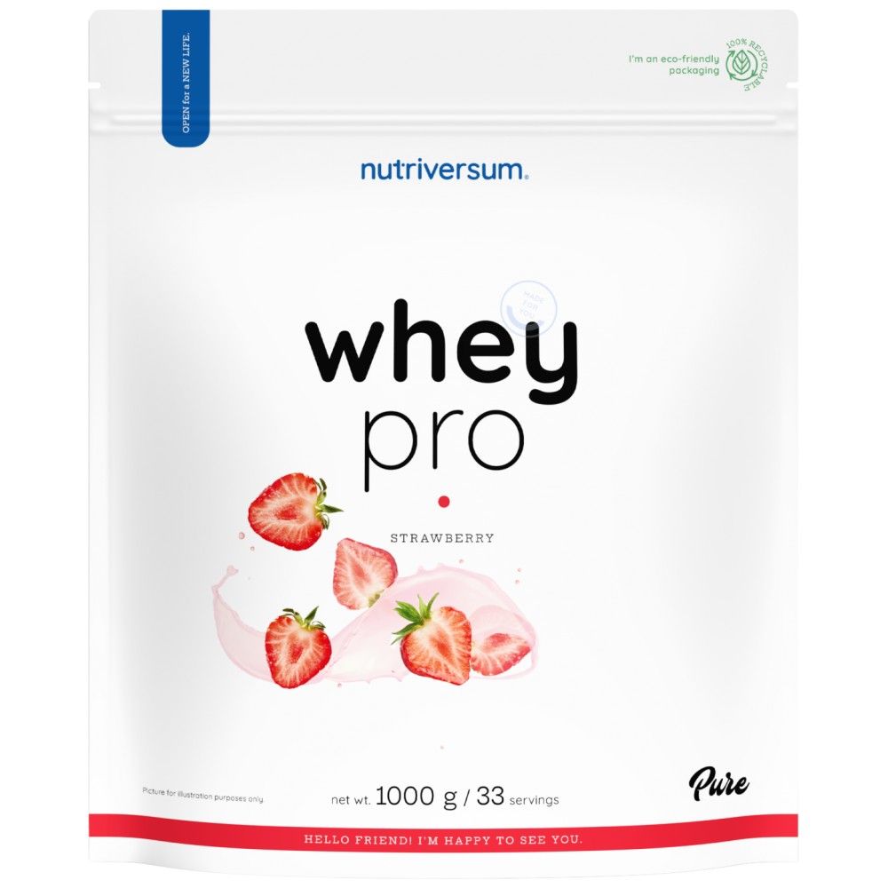 Whey Pro Pure | with N-Zyme System - 1000 grams - Nutra Best Europe