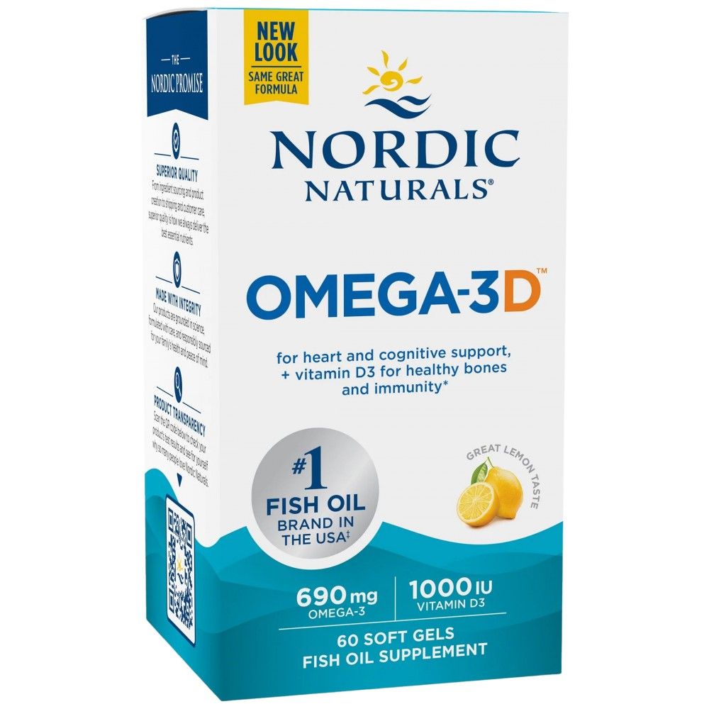 Омега -3d 690 mg - 60 Softgels