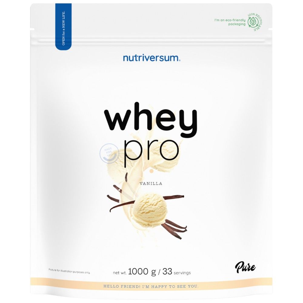Whey Pro Pure | with N-Zyme System - 1000 grams - Nutra Best Europe