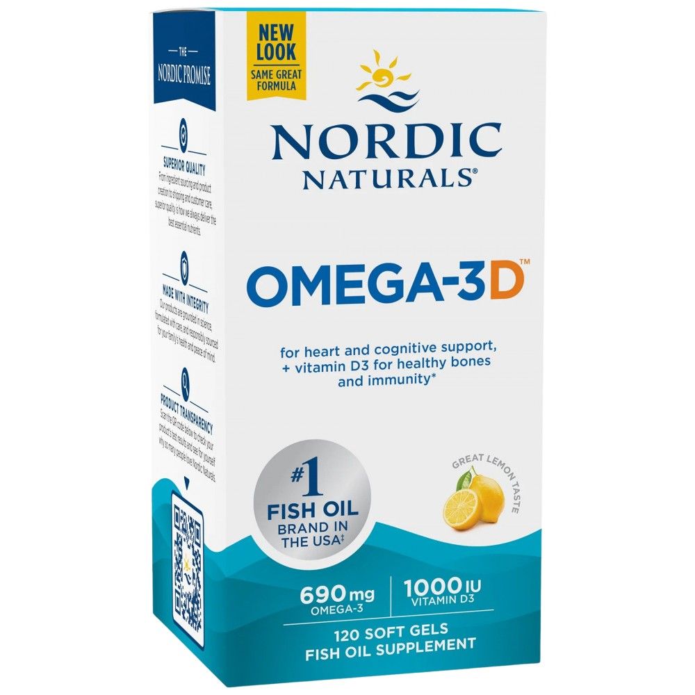 Омега -3d 690 mg - 120 Softgels