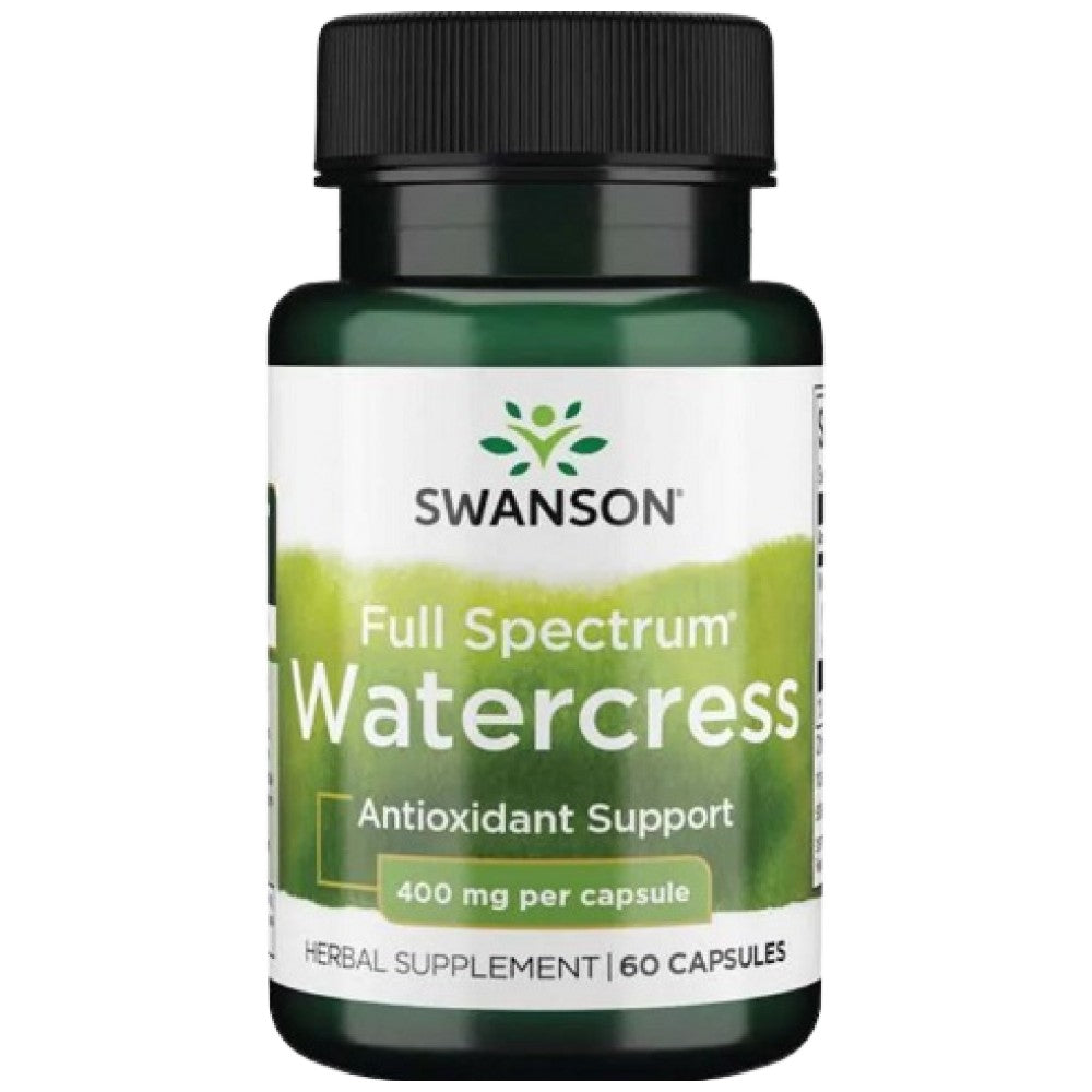 Пълен спектър Watercress 400 mg 60 капсули