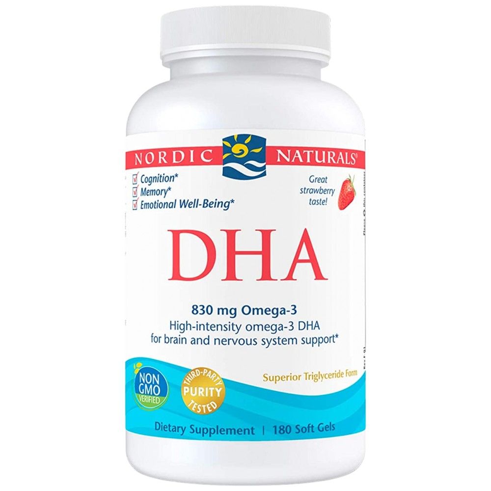 DHA 830 mg - 180 гел капсули