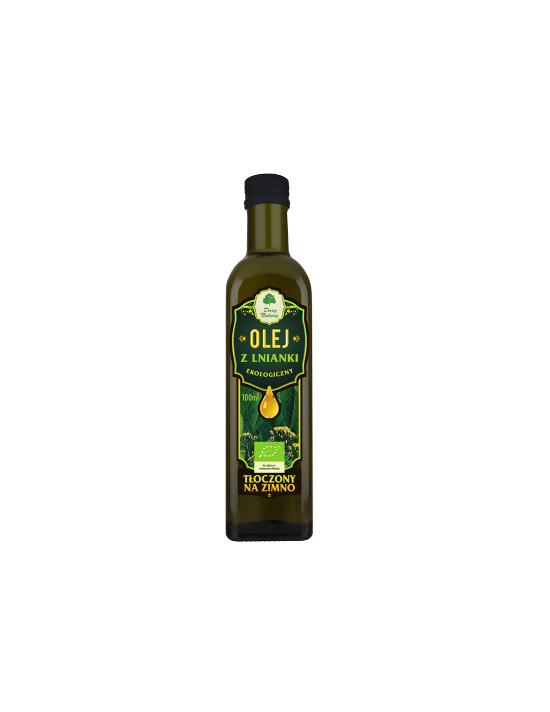Органично ленено масло, 100 ml