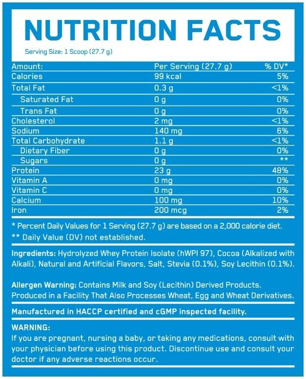 ISO Build Protein Isolate - 2,27 kg
