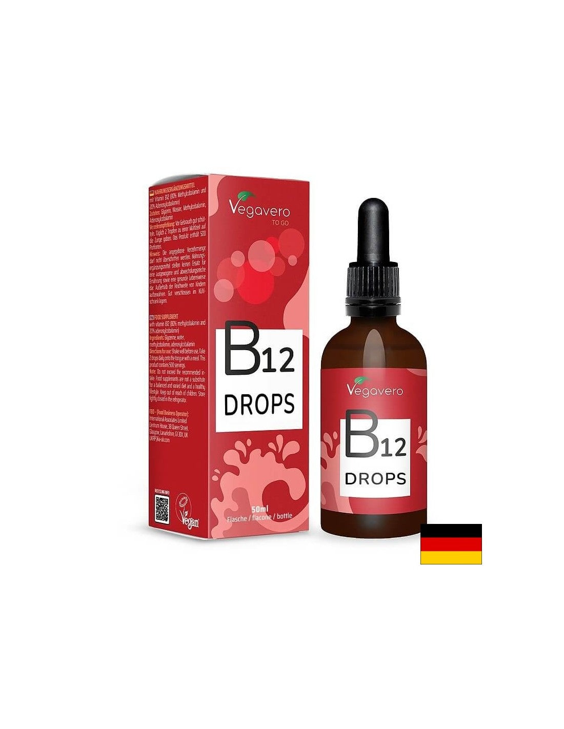 Нервна система - витамин В12, 500 µg x 60 ml