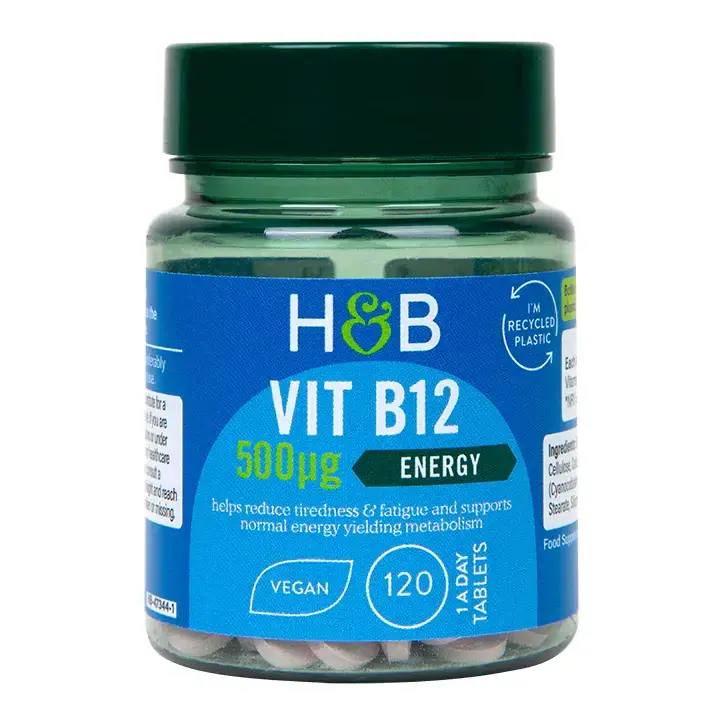 Витамин В12 (витамин В12) 500 mcg 120 таблетки Holland & Barrett