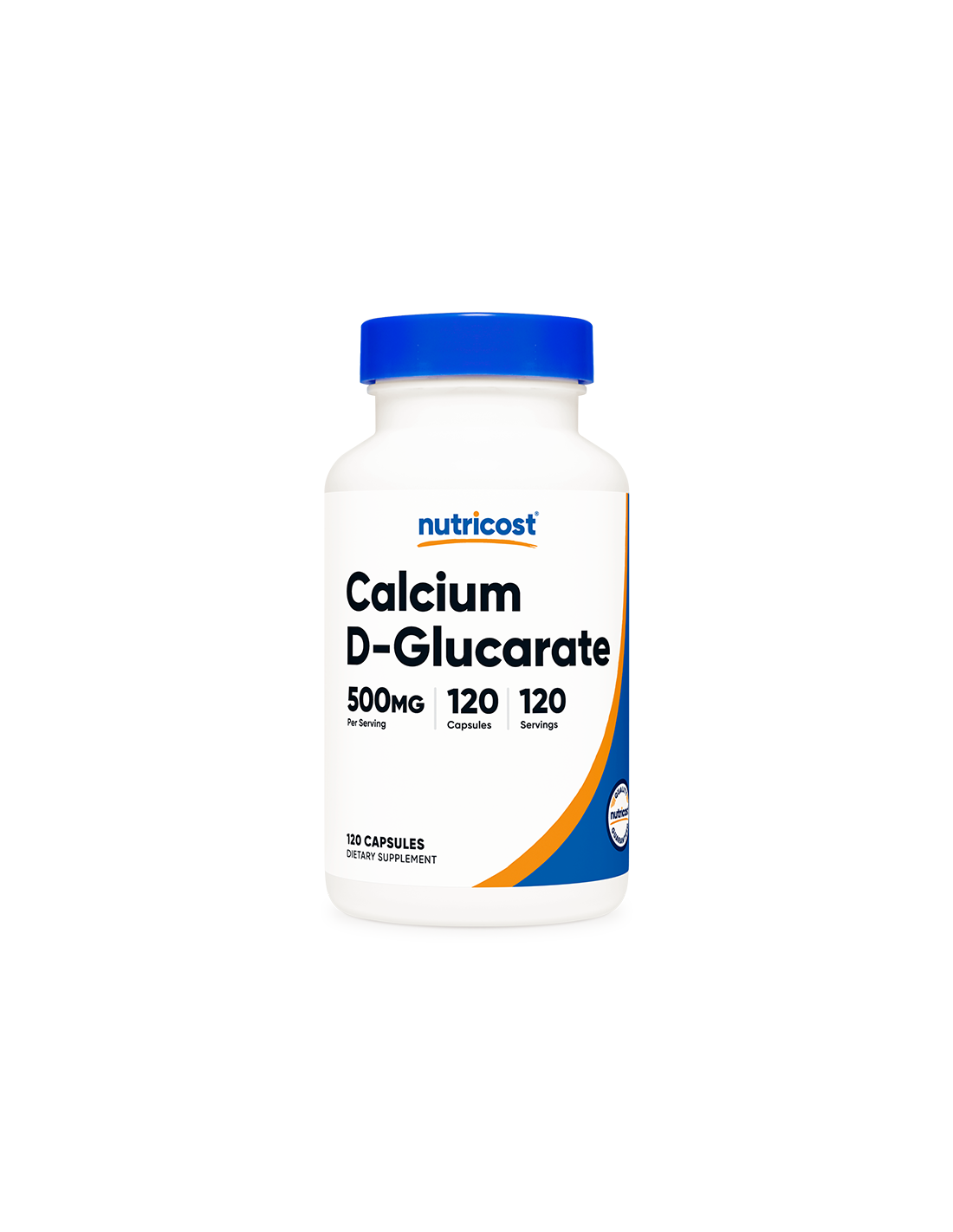 Детоксикация и хормонален баланс - Calcium D-Glucarate, 120 капсули <tc>Nutricost</tc>