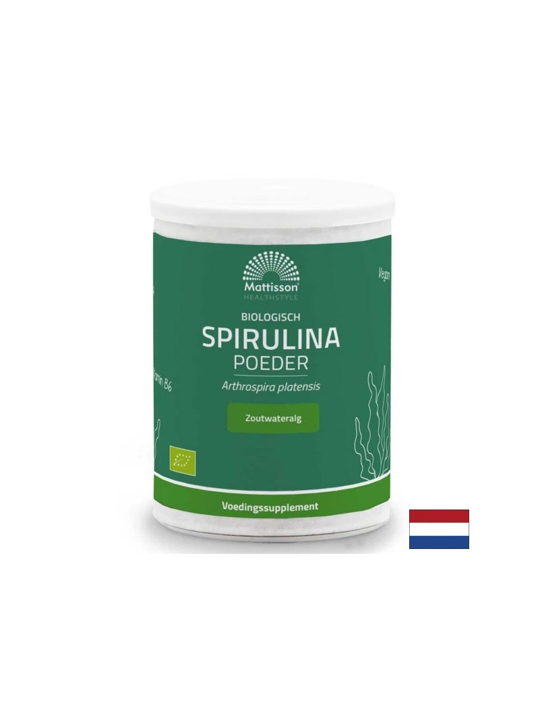 Спирулина за енергия и детокс, 125 g прах