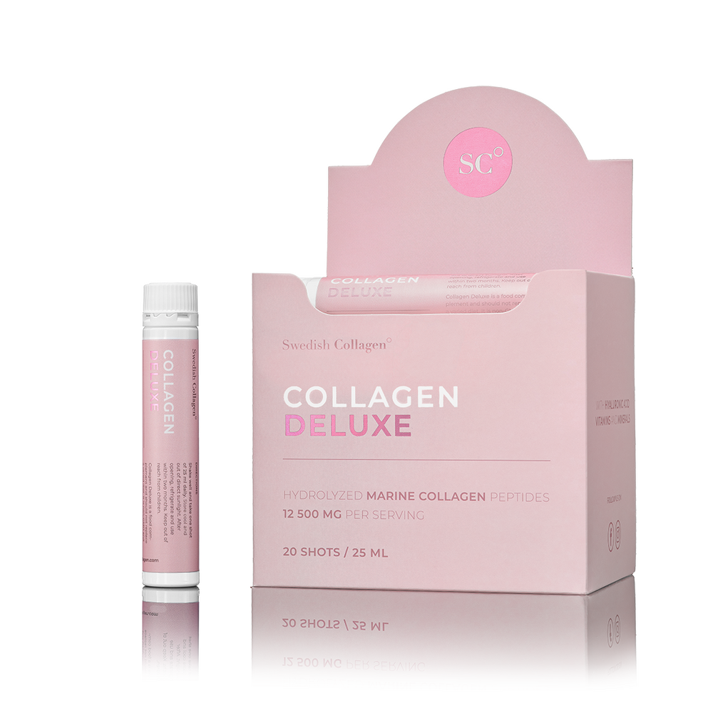 Fish Collagen Deluxe® 12,500 mg with Hyaluronic Acid 75 mg 30 x 25ml - Nutra Best Europe