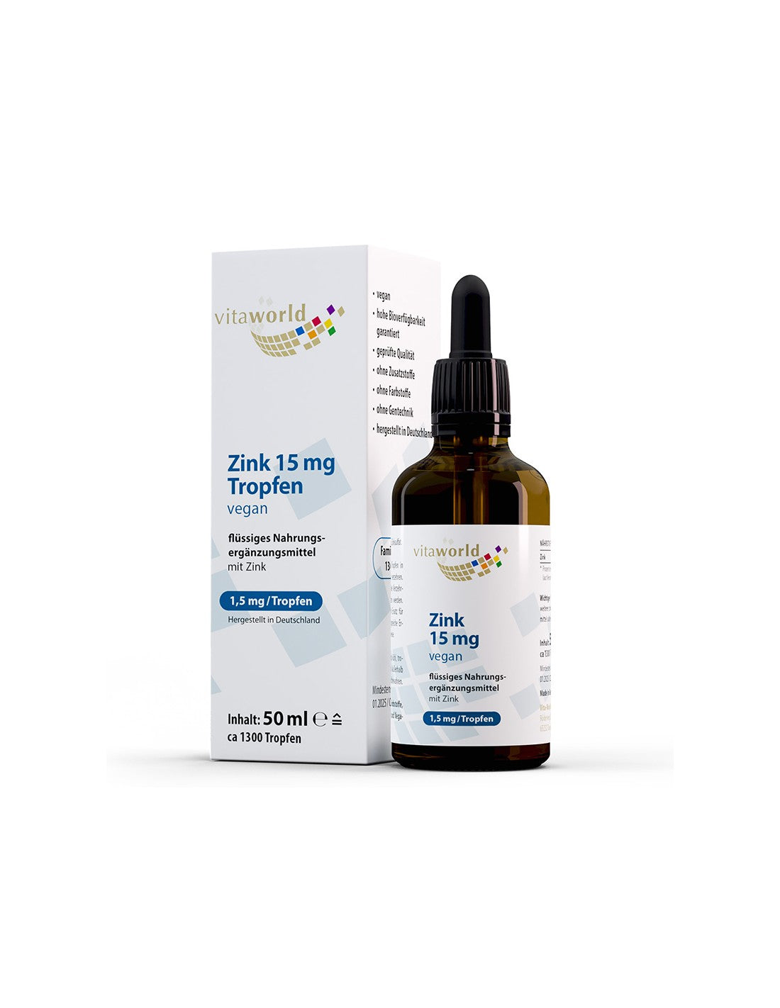 Имунитет - цинк, 15 mg x 50 ml капки
