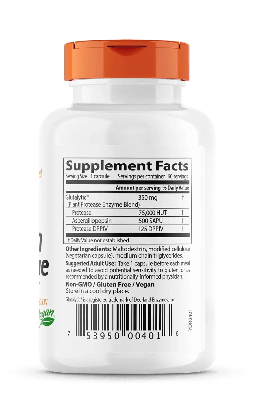 Спасяване на глутен | С Glutalytic® - 60 капсули