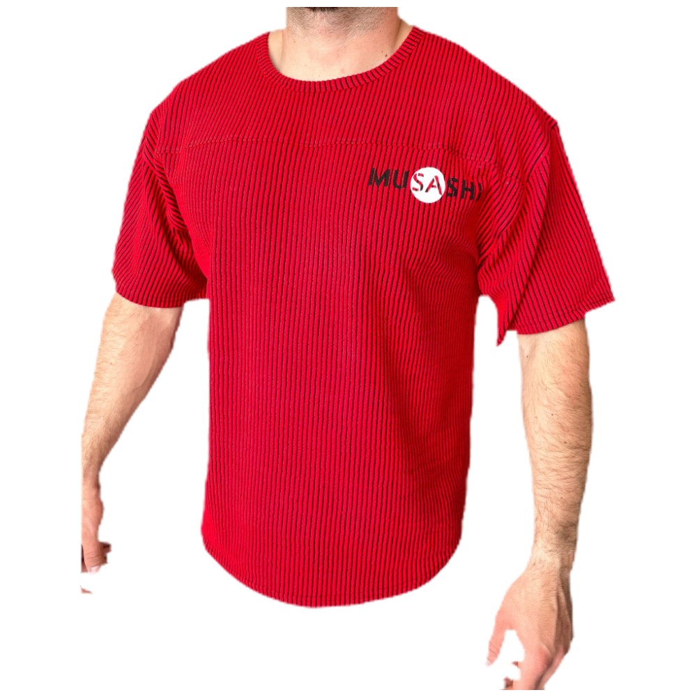 Парцал отгоре - червен/парцал - червен