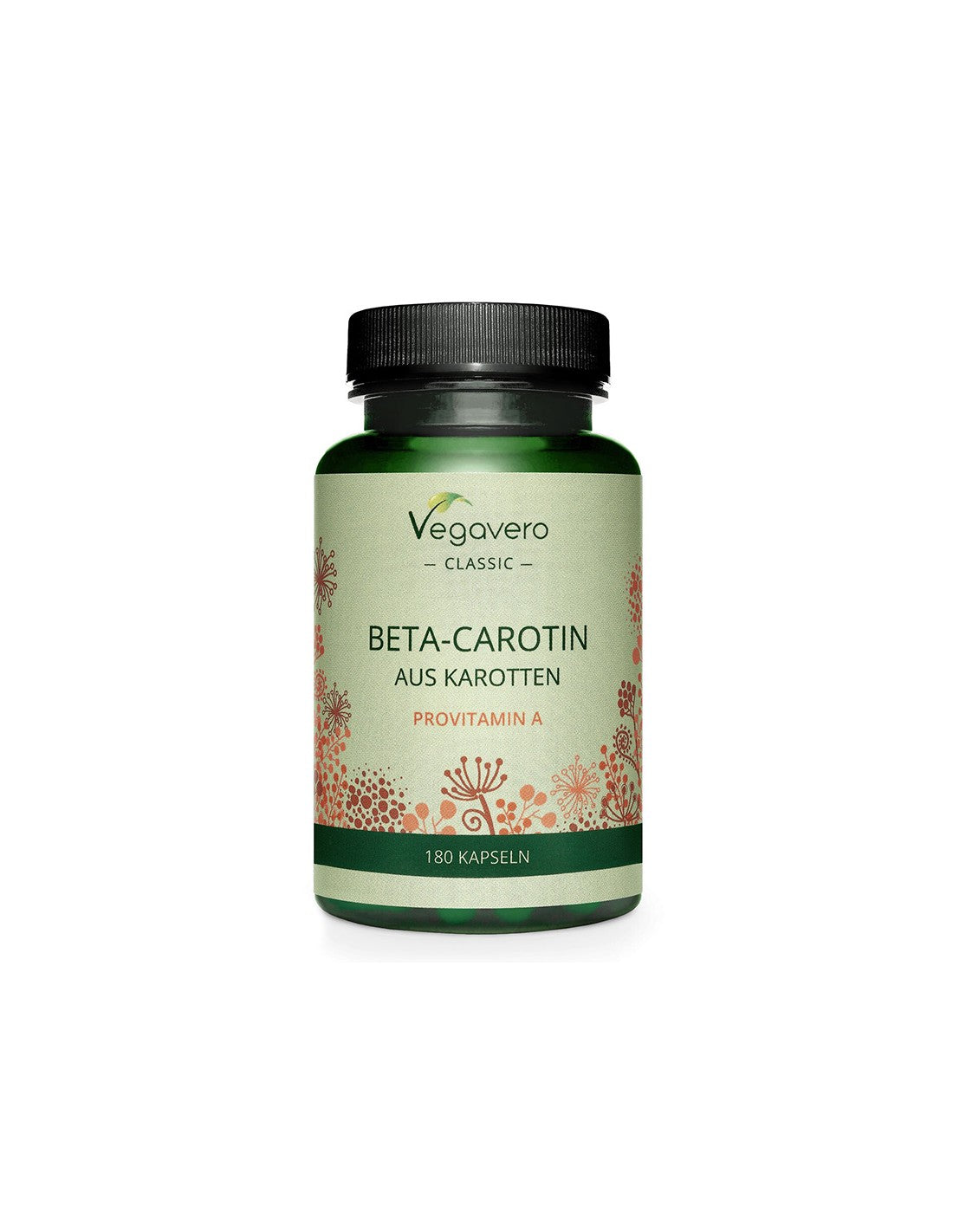 Vision - Beta Carotene, 180 капсули