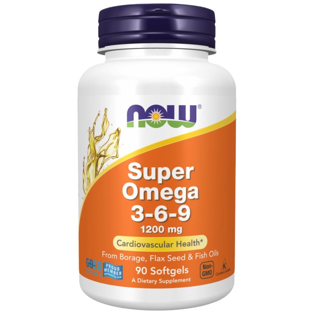 Super Omega 3-6-9 1200 mg-90 гел капсули