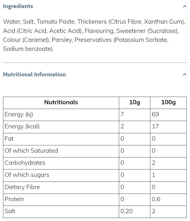 Кльощав сос | ReliSH Burger - 425 ml