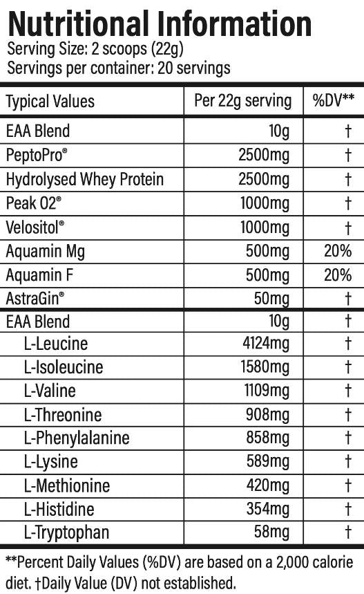 MPS Max | Пълна формула за вътрешно обучение - 440 грама