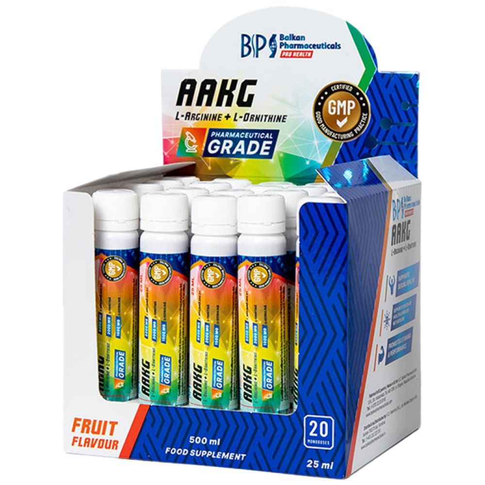 AAKG изстрел 6000 mg - 20 x 25 ml