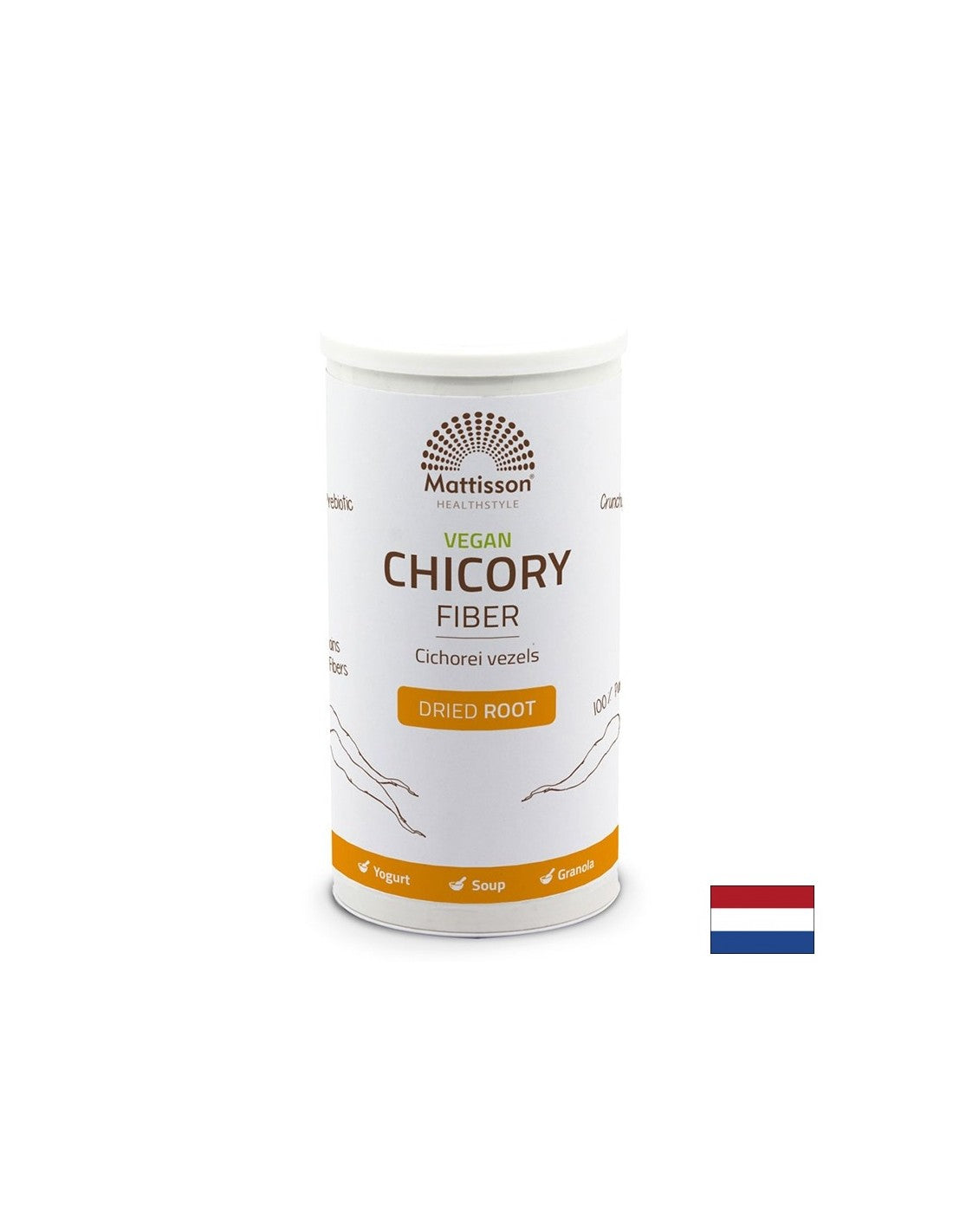 Корен от цикория Веган фибри 200гр <tc>Mattisson Healthstyle</tc>