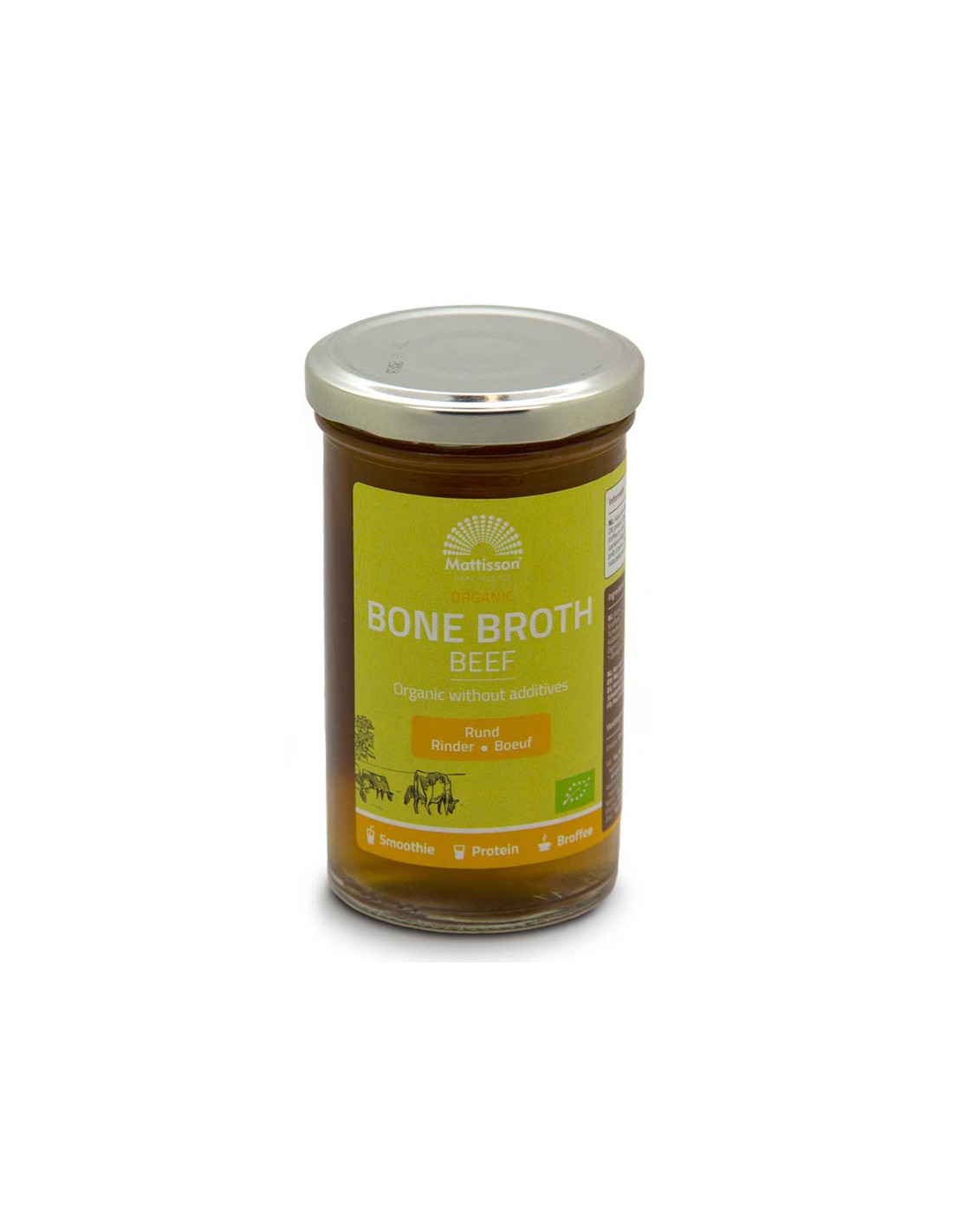 Телешки костен бульон Био, 240 мл <tc>Mattisson Healthstyle</tc>