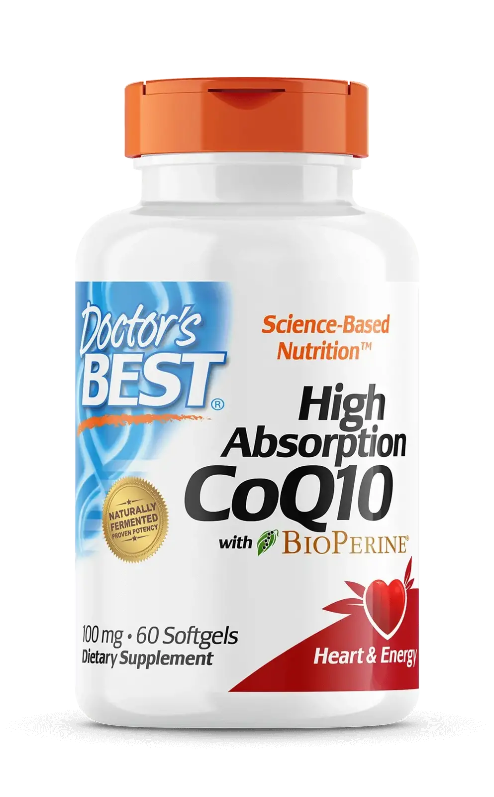 High Absorption CoQ10 100мг., софтгел капсули x 60, Doctor`s Best - Feel You