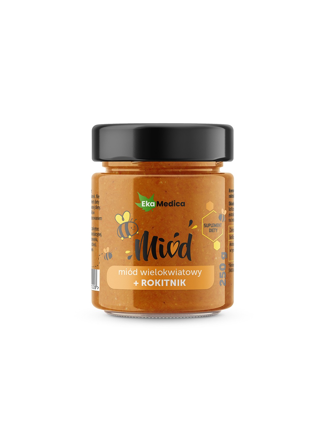 Многоцветният мед с екстракт от морски зърна, 250 g ekamedica