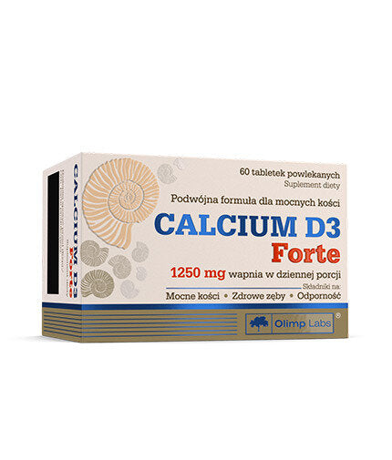 Калций и Витамин Д3 / Calcium D3 Forte 60 Tabs OLIMP - Feel You