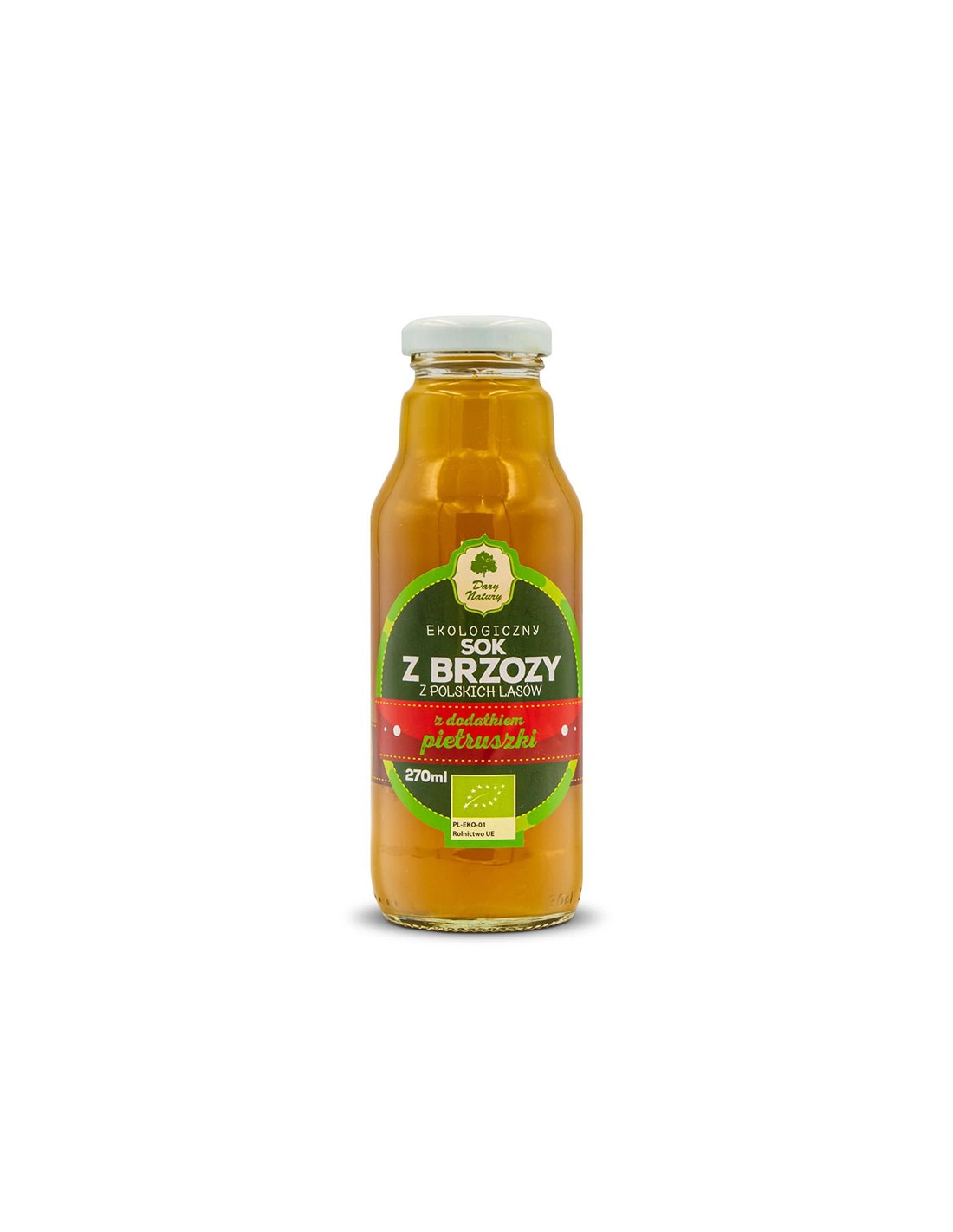 Сок от органична бреза и магданоз - диуретик и детоксикатор, 270 ml
