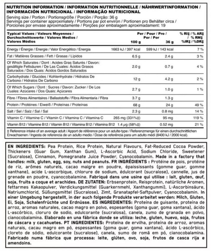 100% растителен златен стандарт - 0,684 кг