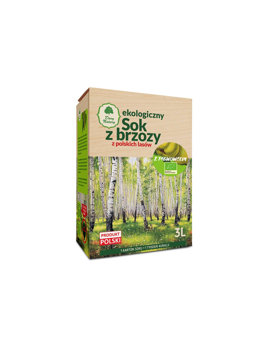 Био бреза и сок от дюля, 3 L