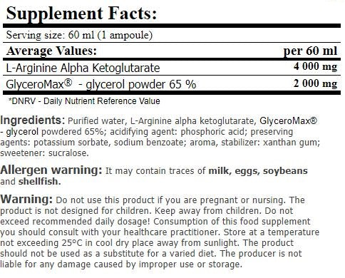 AAKG изстрел/60 ml