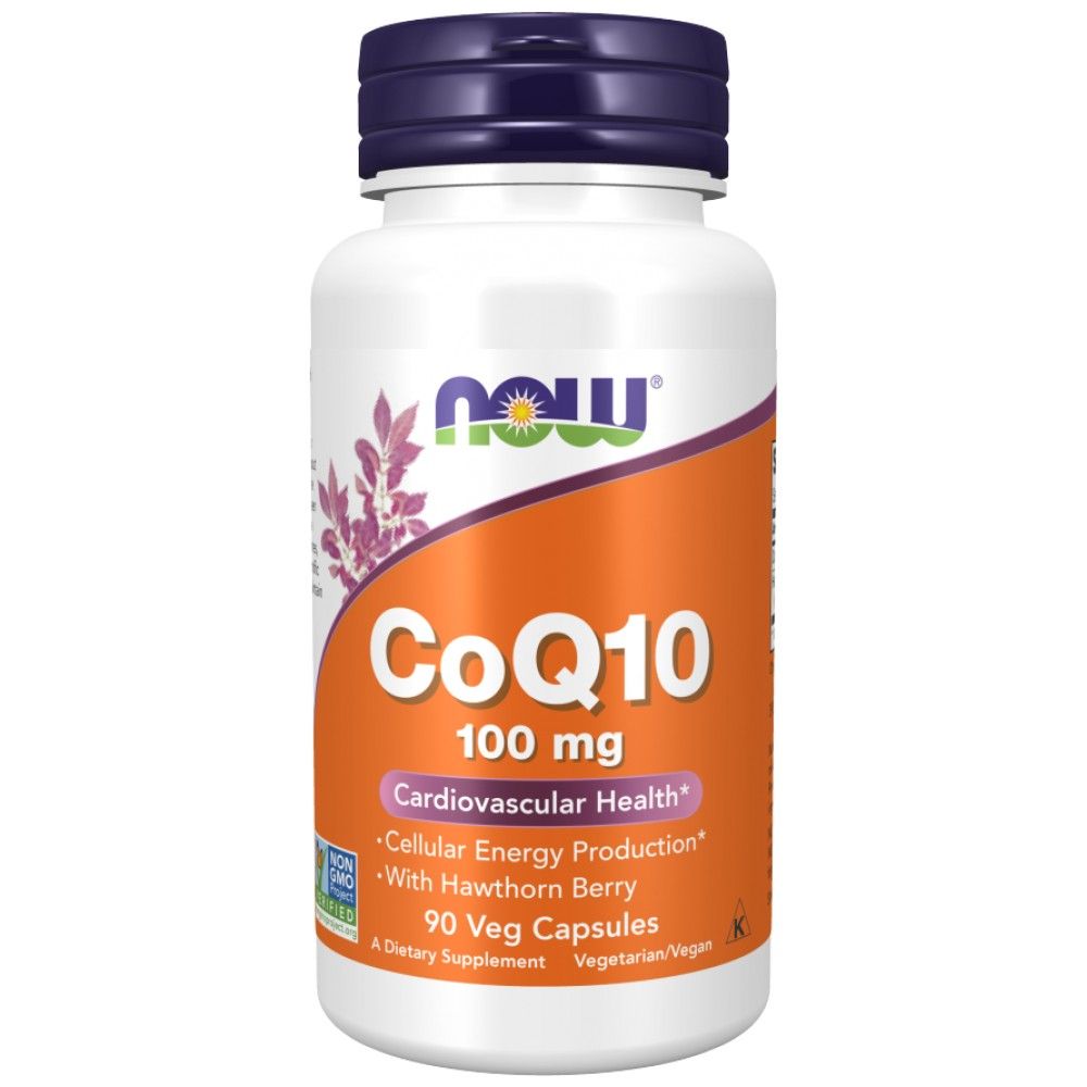 Coq10 100mg | С ягодовка на глог - 180 капсули