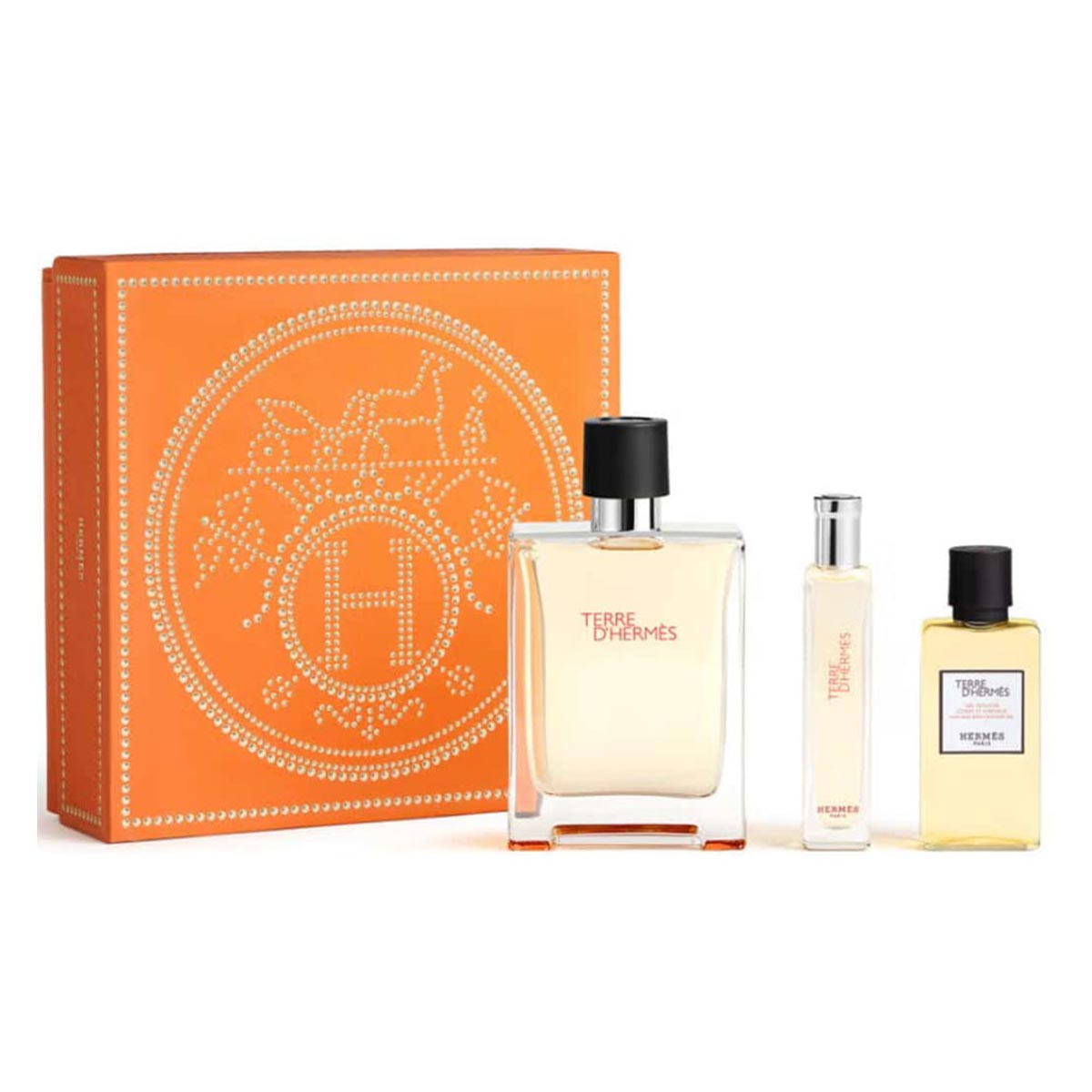 <tc>Hermès</tc> Комплект Terre Hermes EDT 100ml Gel 40ml Mini 15ml@