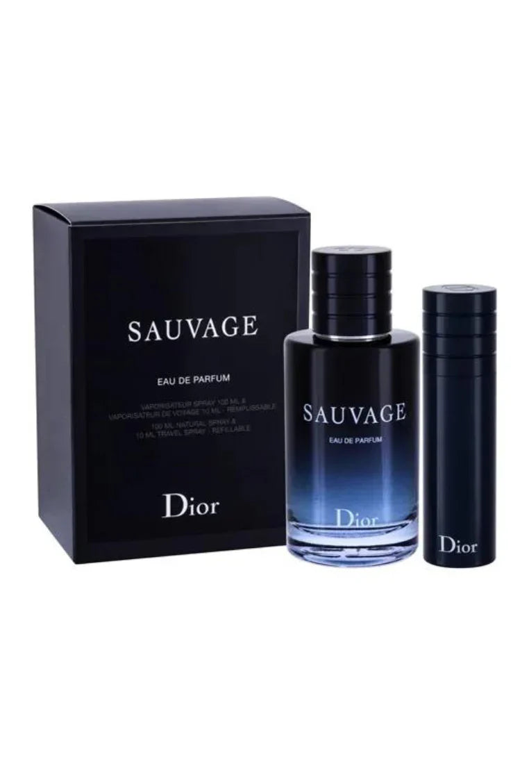 Мъжки подаръчен комплект <tc>DIOR</tc> Sauvage EDP 100 мл + EDP 10 мл