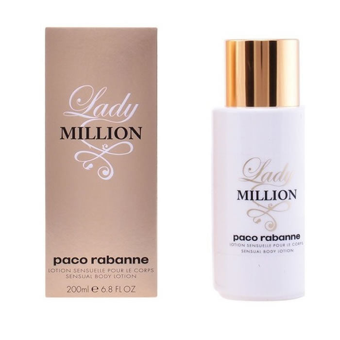 <tc>PACO RABANNE</tc> Лосион за тяло Lady Million 200 мл