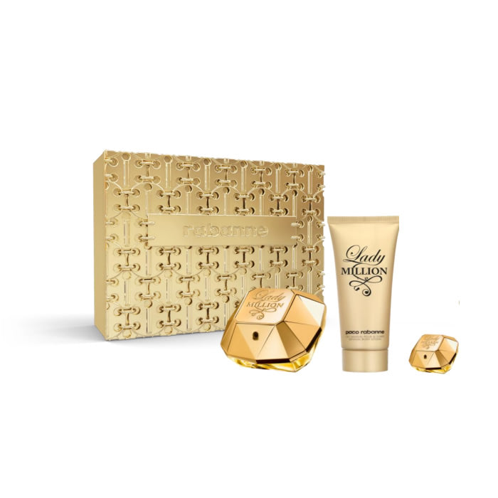 <tc>PACO RABANNE</tc> Lady Million Eau De Парфюм спрей 80 ml комплект 3 бр