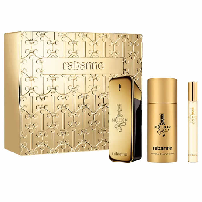 <tc>PACO RABANNE</tc> 1 Million Eau De Toilette Spray 100ml Комплект 3 части