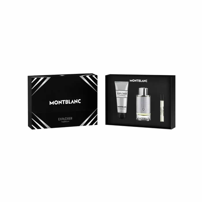 <tc>MONTBLANC</tc> Парфюмна вода Explorer Platinum Спрей 100 ml Комплект 3 части
