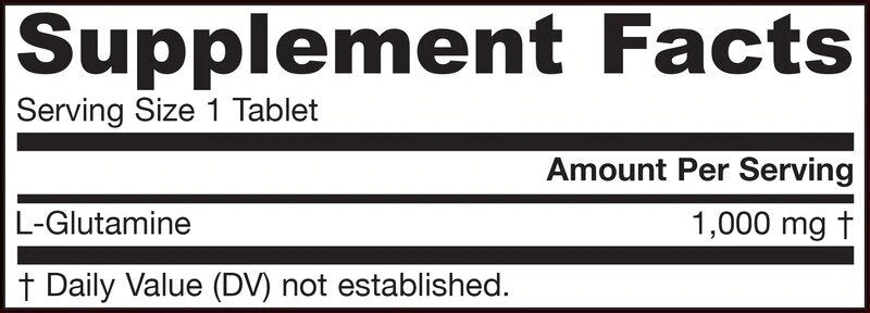 L-глутамин 100 лесен SOLV 1000 mg-100 таблетки