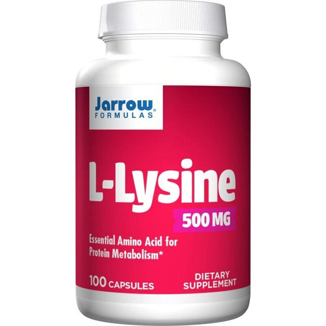 L-Lysine 500mg - Лизин 100 капсули - Feel You