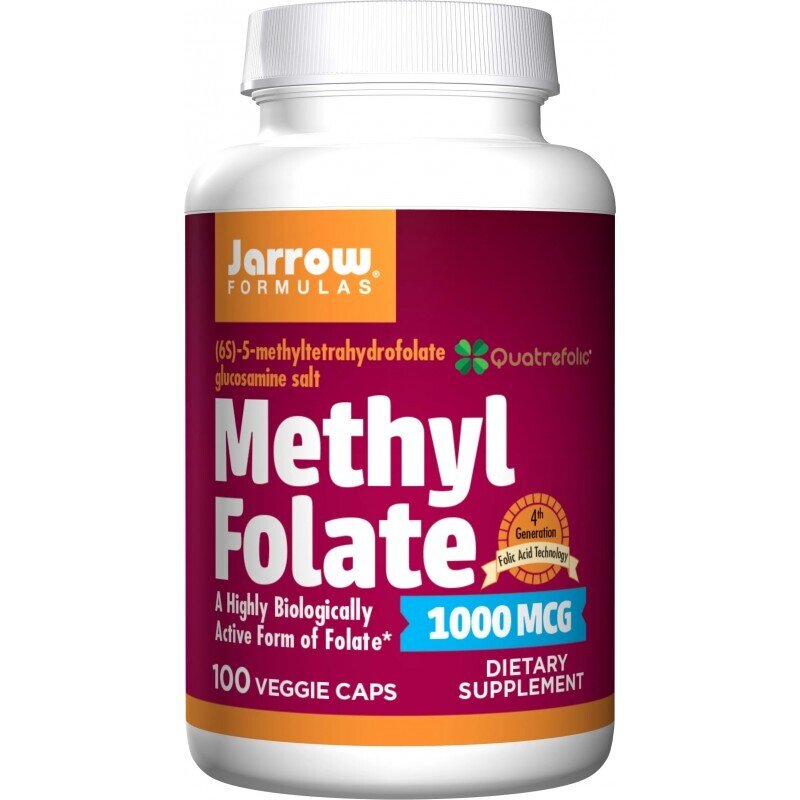 Метил фолат 1000 mcg - 100 капсули