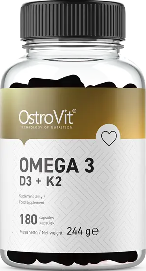 <tc>OstroVit</tc> Омега 3 / D3 + K2 - 180 гел капсули