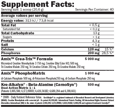 Crea-Trix ™ 40 Serv. - 0,824 кг