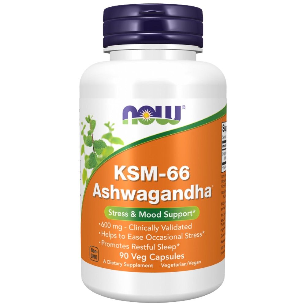 KSM -66 Ashwagandha® 600 mg - 90 капсули