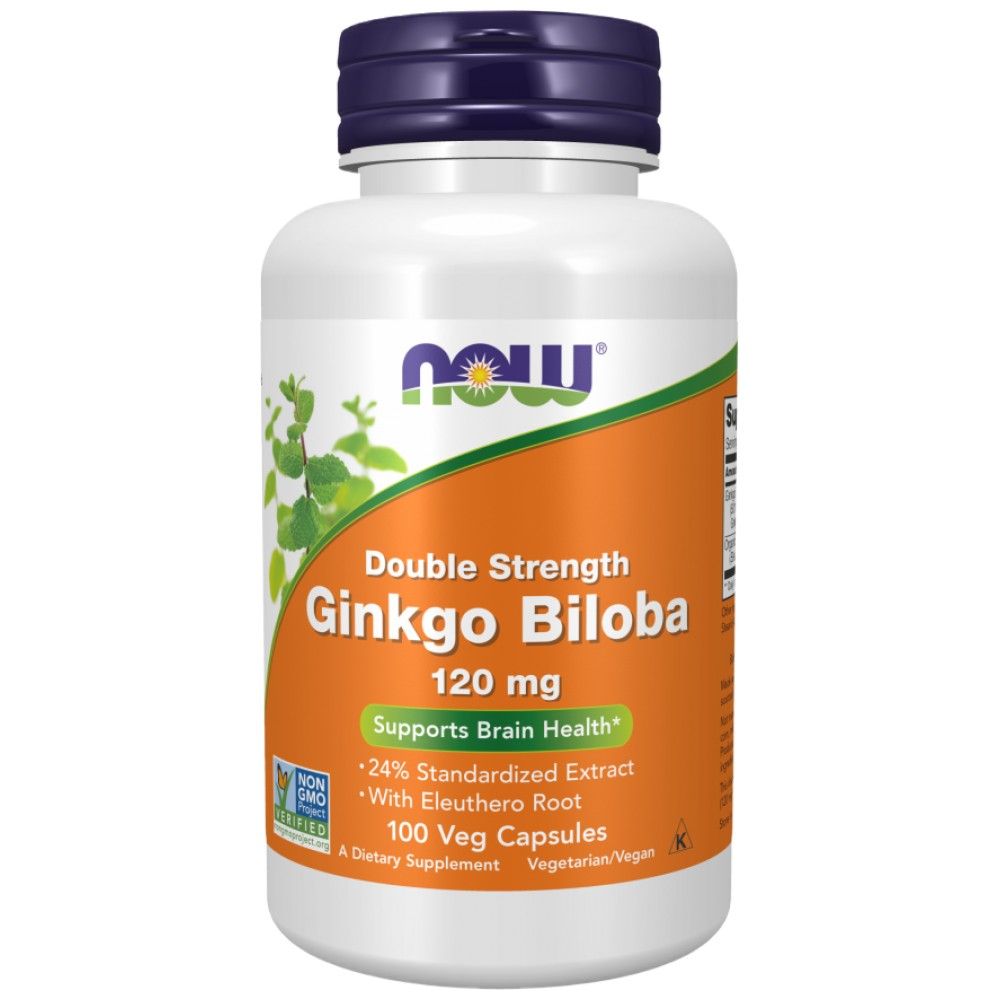 Ginkgo biloba 120 mg / двойна якост - 50 капсули