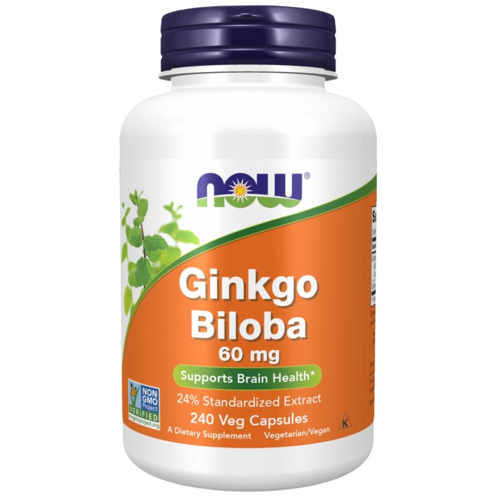 Ginkgo biloba 60 mg - 60 капсули