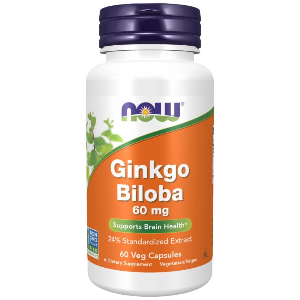 Ginkgo biloba 60 mg - 60 капсули