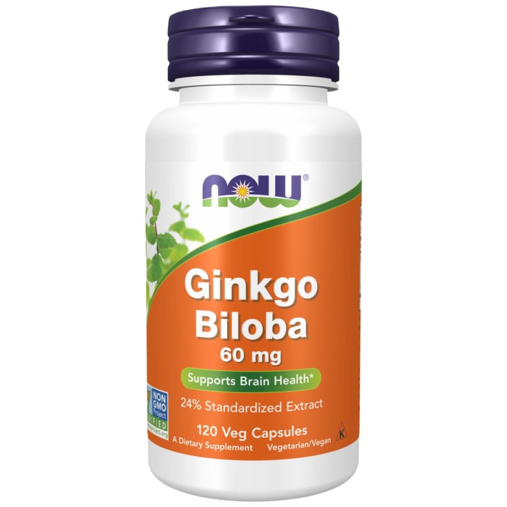 Ginkgo biloba 60 mg - 60 капсули