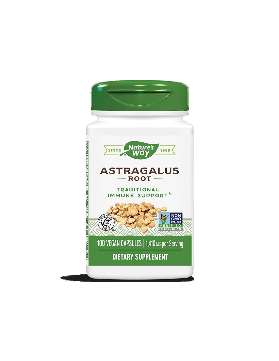 Силен имунитет и енергия - Astragalus, 470 mg, 100 капсули Пътят на природата