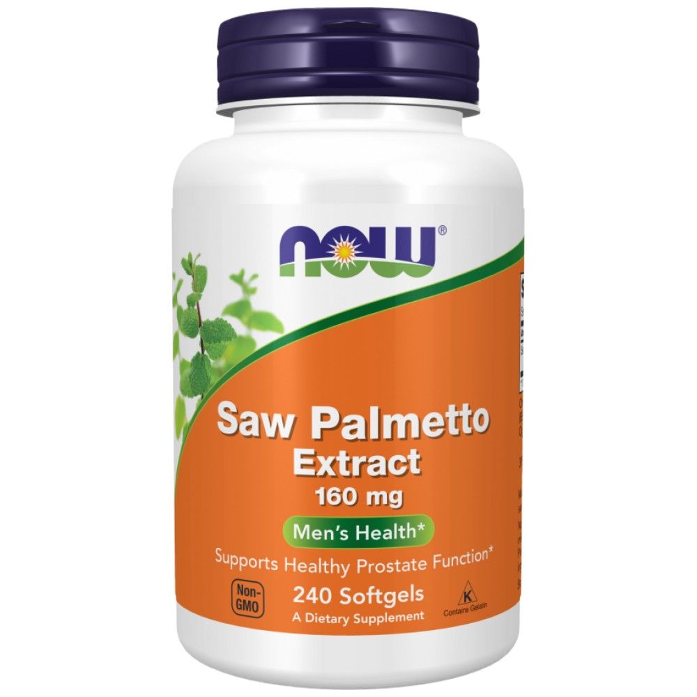 SAW Palmetto Extract 160 mg - 240 гел капсули