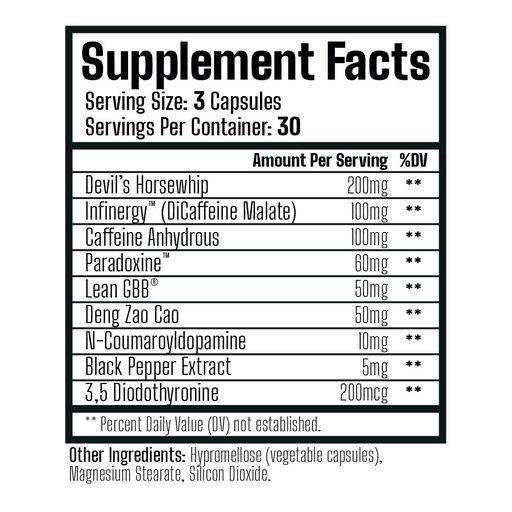 Lipodrol | Ултра мощен термогенен - 90 капсули